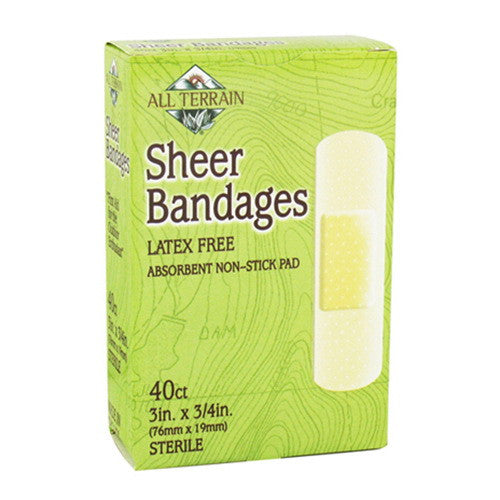 All Terrain Sheer Non Stick Pad Bandages, Latex Free - 40 Ea